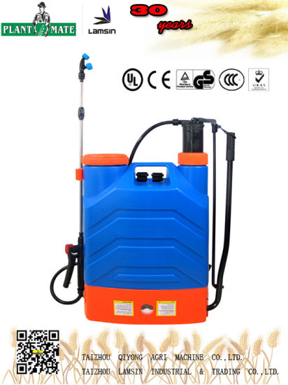 2合1背负式电动喷雾器16L，用于农业/花园/家庭（HX-D16G）
